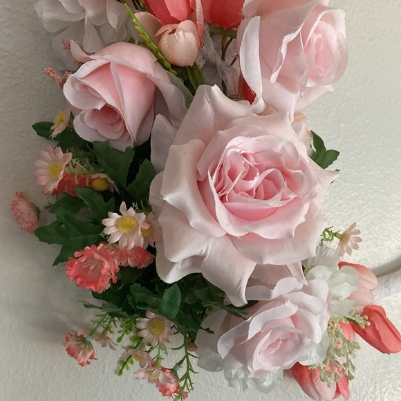 Handmade one of a kind boho crescent moon wreath - Picture 1 of 3